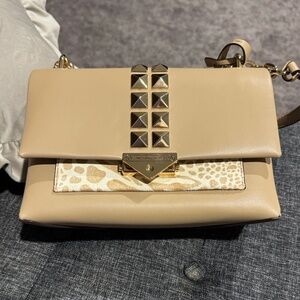 Michael Kors Whitney Studded Flap Crossbody Bag